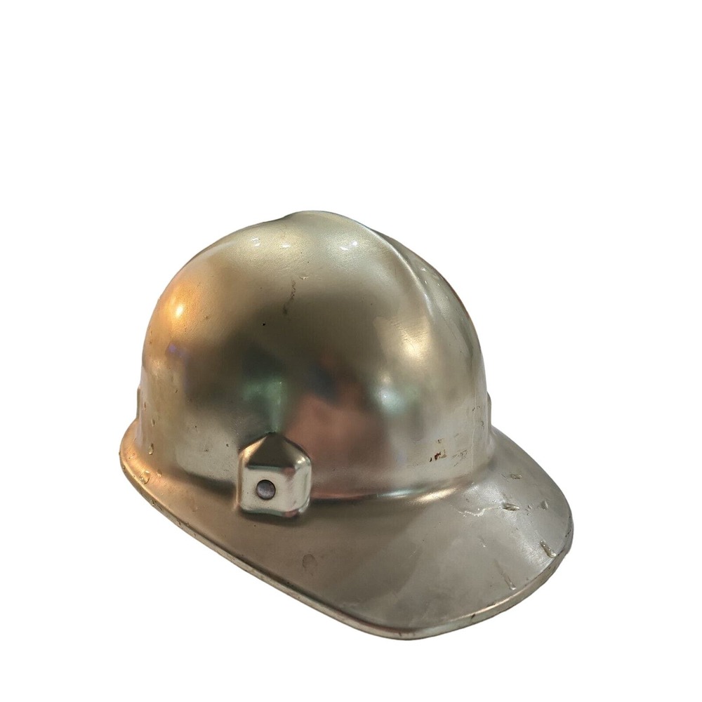 Jackson Products USA Aluminum Hard Hat Gold Vintage